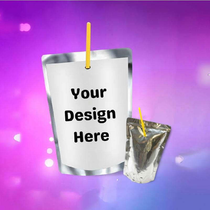 Party Event Supplier - Этикетки для соковых пакетов на заказ,