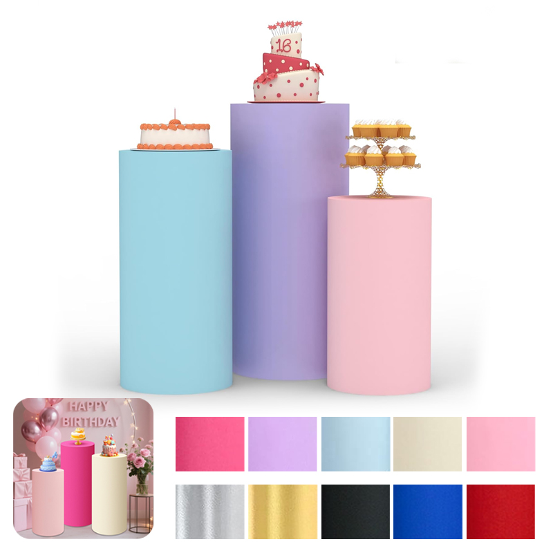 Dessert Table Backdrop - Белые чехлы на баллоны для свадебной