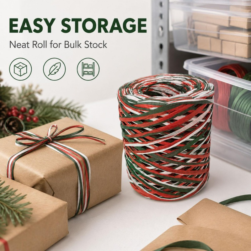 Бумажная лента из рафии 150/60 – обзор и цена Papercraft Supply Ribbon