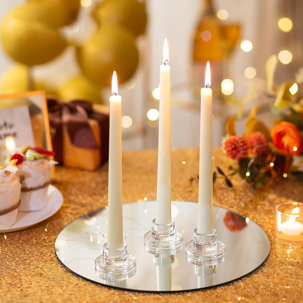 Подсвечники прозрачные коротки – обзор и цена Centerpiece Stick