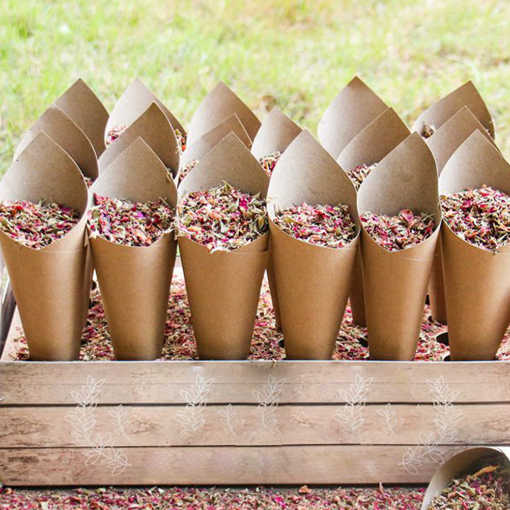 90 шт. бумажных конусов для ко – обзор и цена Papercraft Supply Confetti