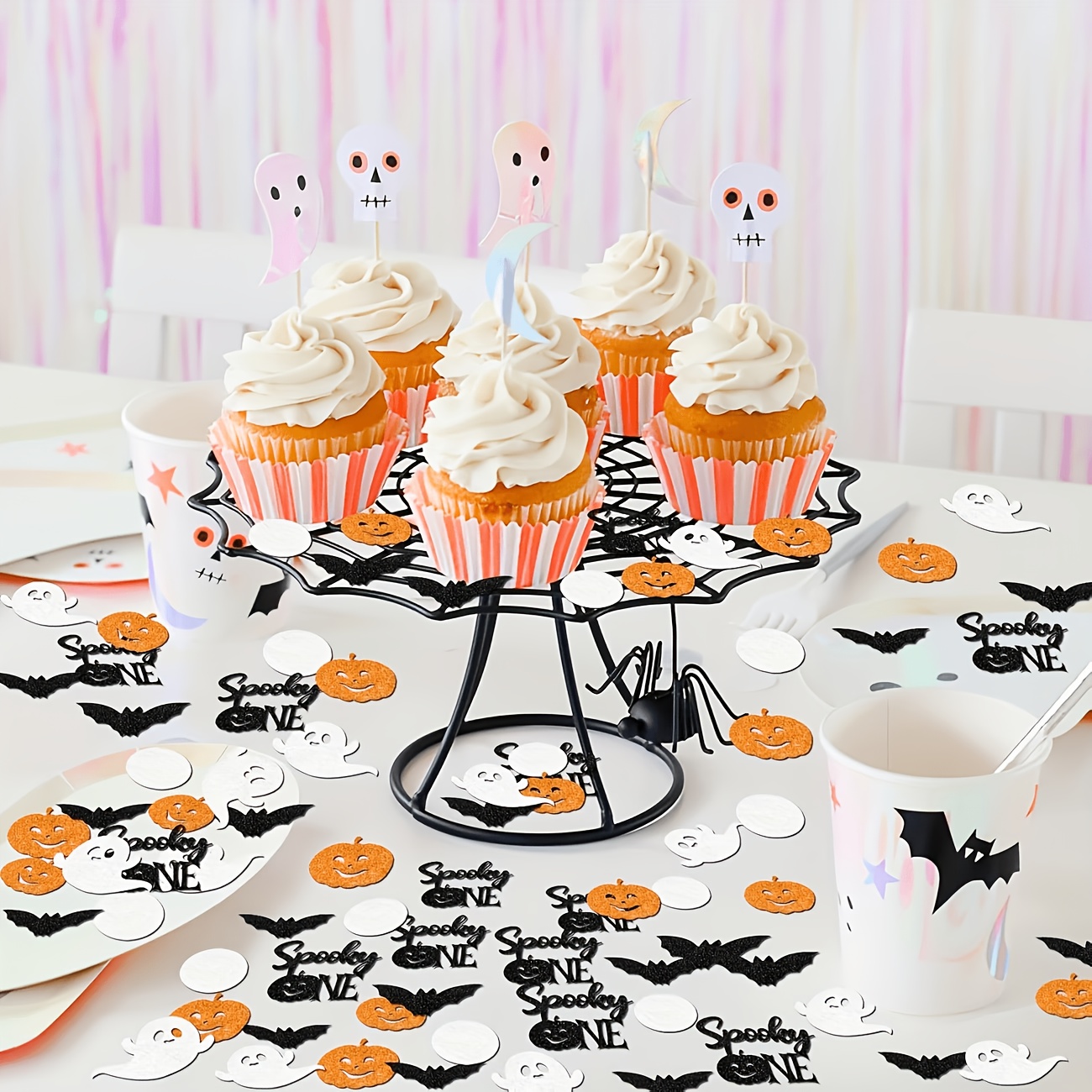 Конфетти для стола на Хэллоуин – обзор и цена Papercraft Supply Confetti