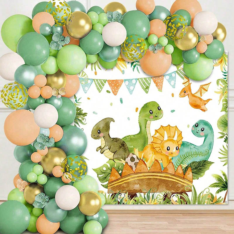 Набор воздушных шаров с диноза – обзор и цена Balloon Arch Kit