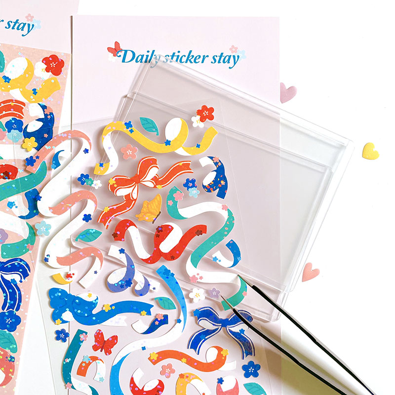 Bonito B6075 Наклейка-лента с  – обзор и цена Papercraft Supply Ribbon